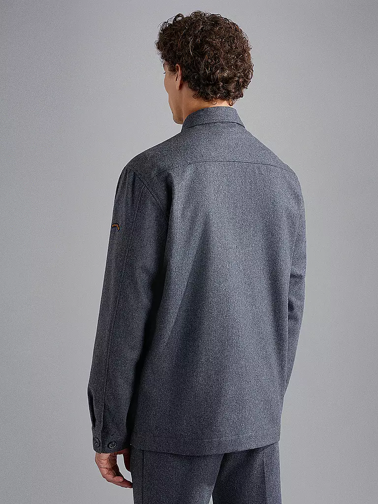 PAUL & SHARK Overshirt  grau
