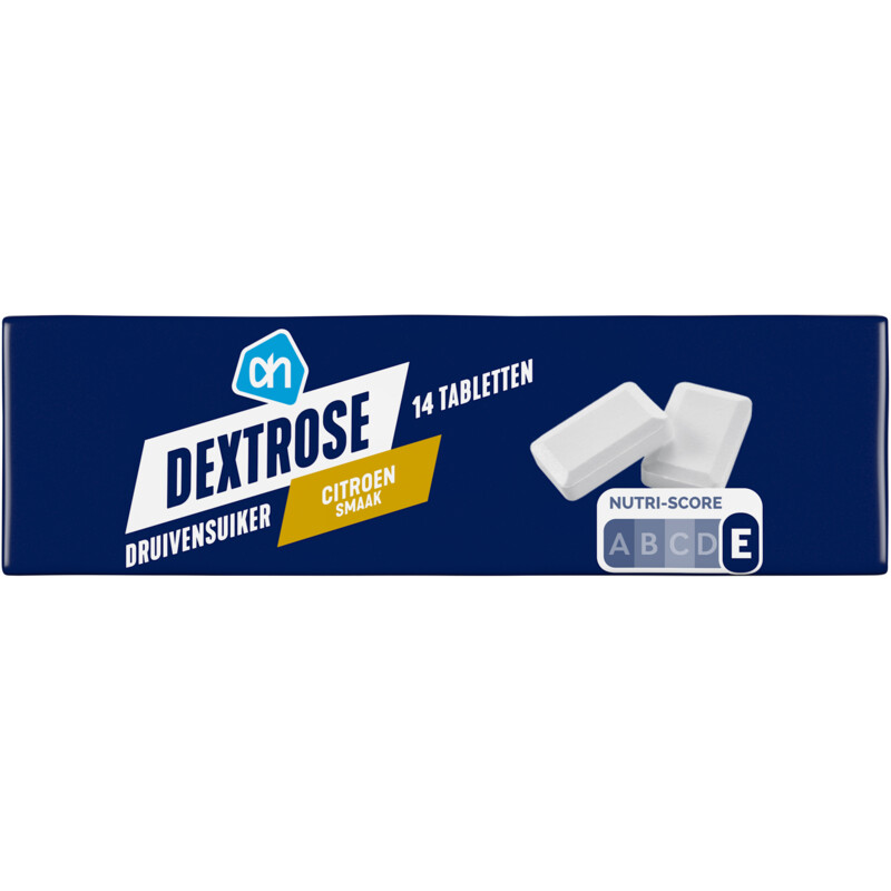 AH Dextrose tabletten citroen smaak