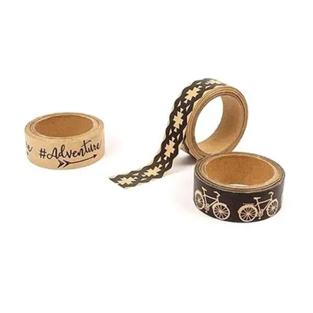 TrendhausADVENTURE Paper Tapes 3er Set, sortiert