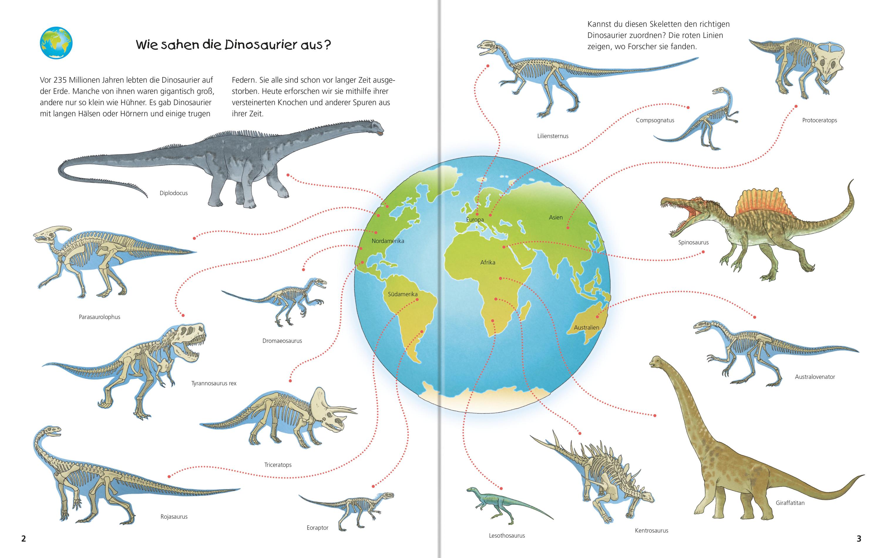 Wieso? Weshalb? Warum? Stickerheft: Dinosaurier