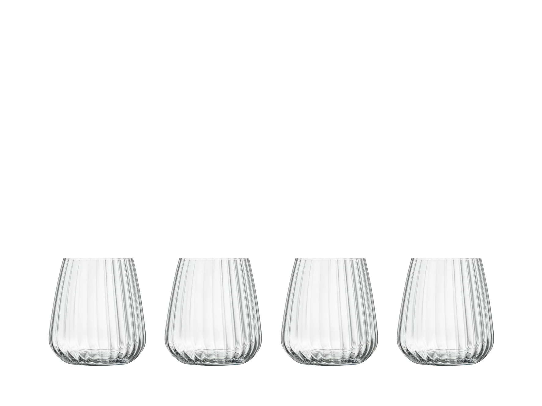 Luigi Bormioli  Optica vandglas 4 stk. - 45 cl.