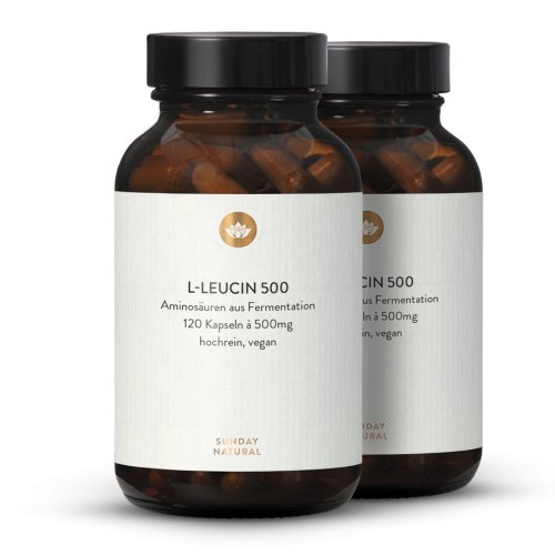 Sunday Natural Products  L-Leucin 500 mgKapseln