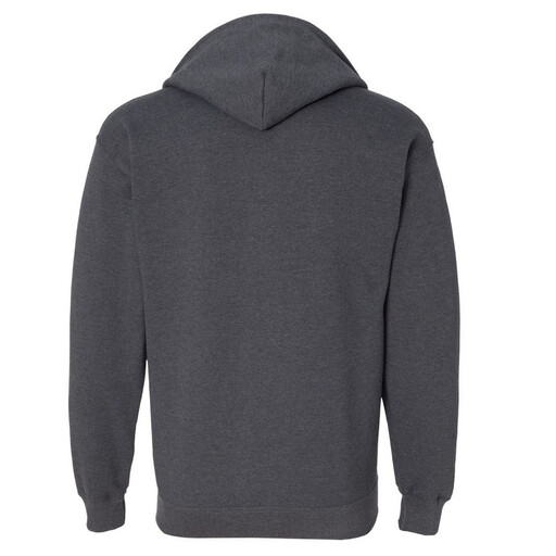 Sudadera Con Cremallera Y Capucha Modelo Blend Hombre Deporte/gimnasio Gildan (gris