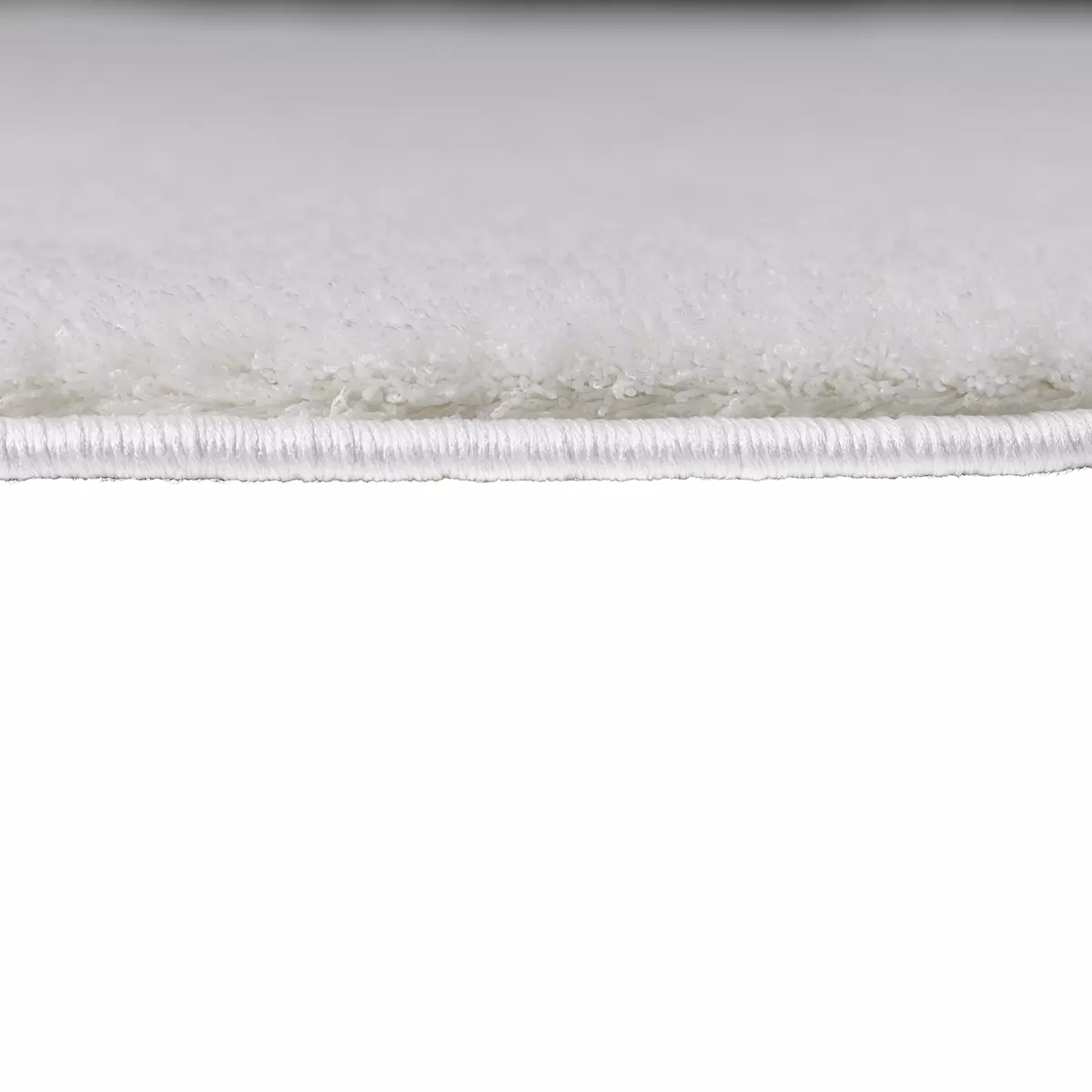 Hochflorteppich Lounge weiss