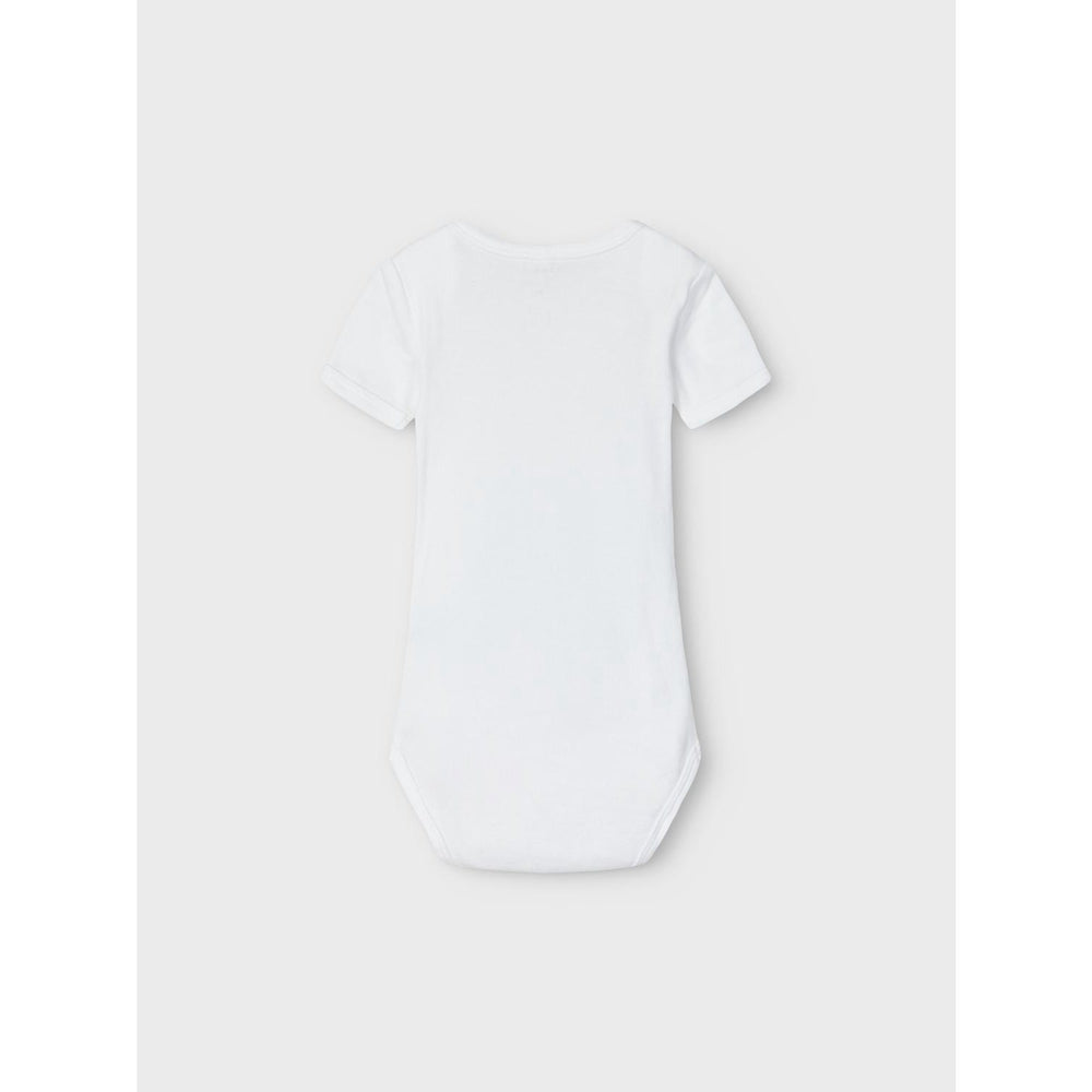 Køb Name It Bright White Body 3-Pak Solid White 4 Noos