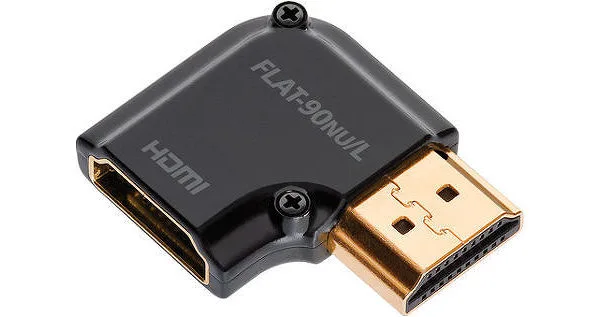 Audioquest coudé HDMI 90° gauche Adaptateurs vidéo
