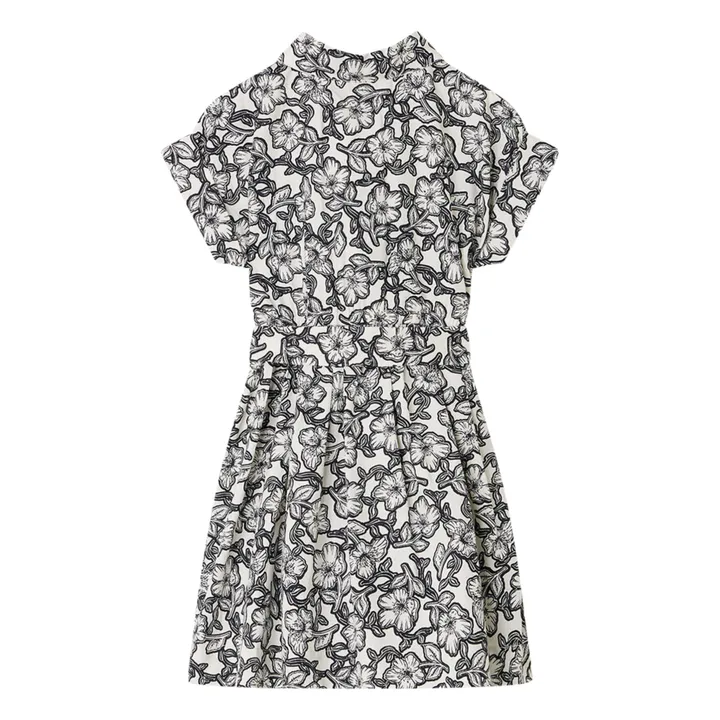 Bonpoint Robe Fleurie Gisele | Blanc