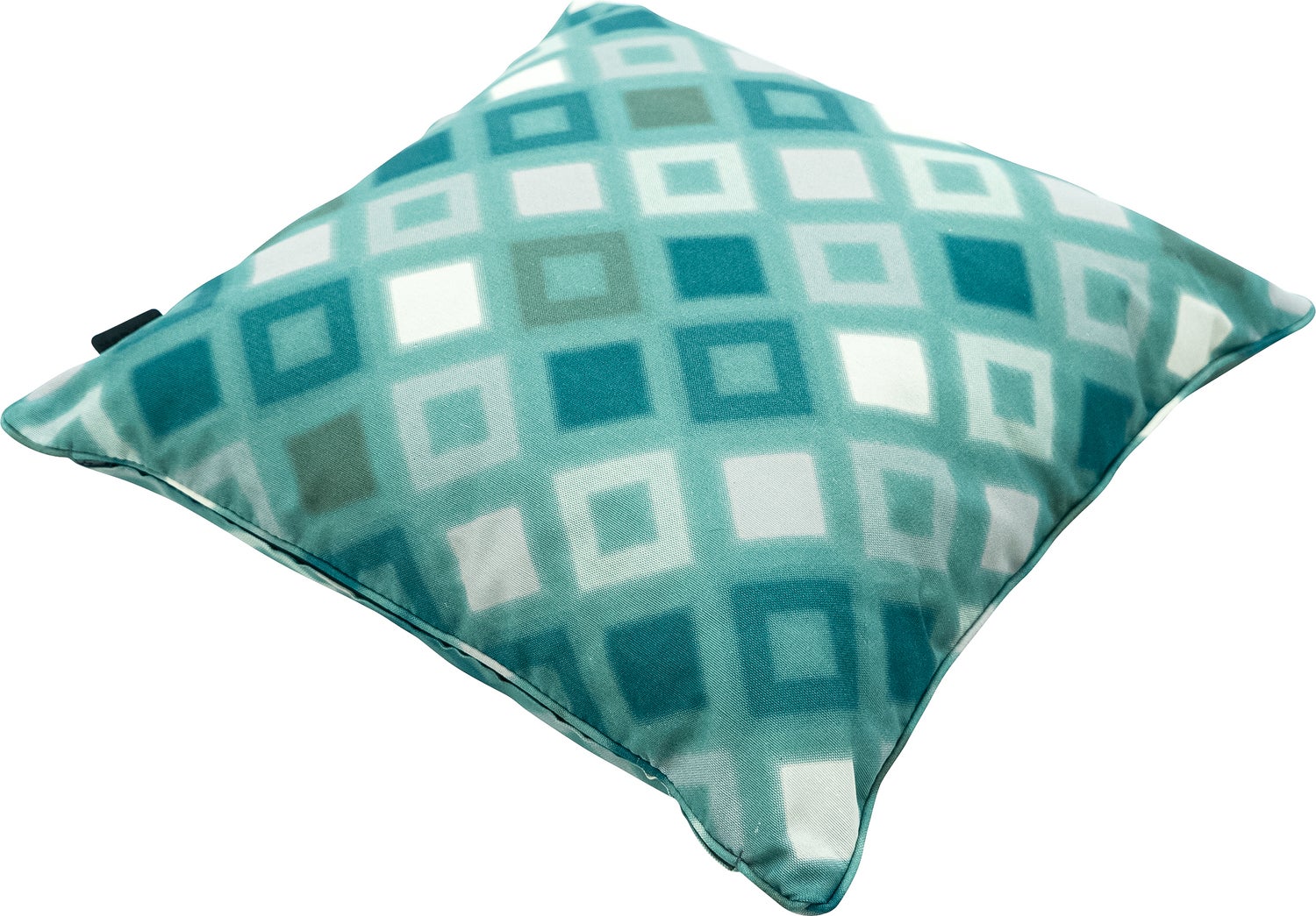 Madison sierkussen Grids blauw 50 x 50 cm