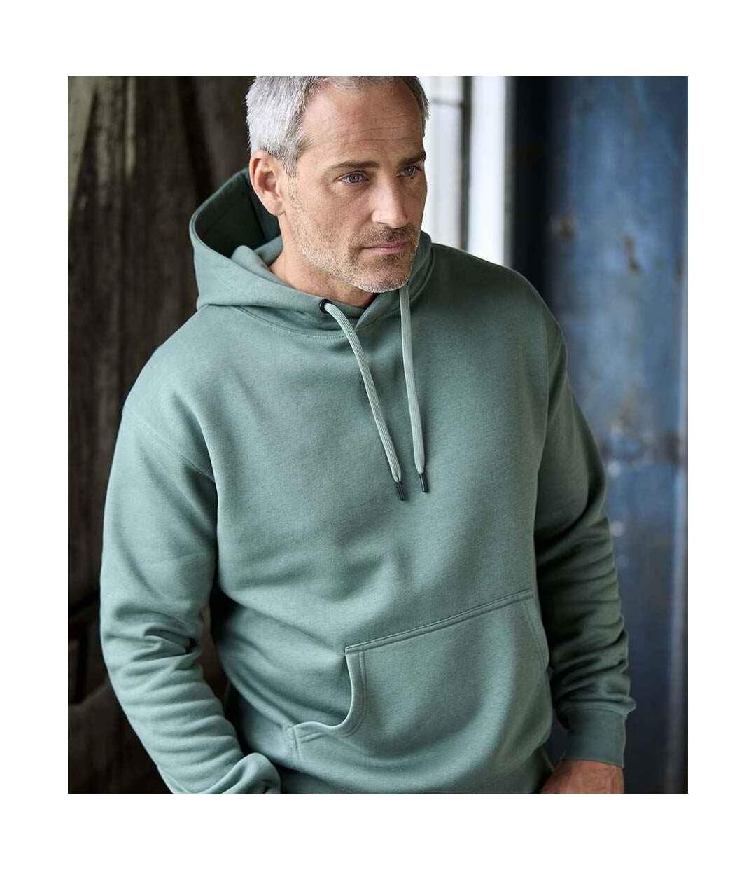 Tee Jays - Sweat CAPUCHE - Hommes (Vert de gris) - UTPC4097