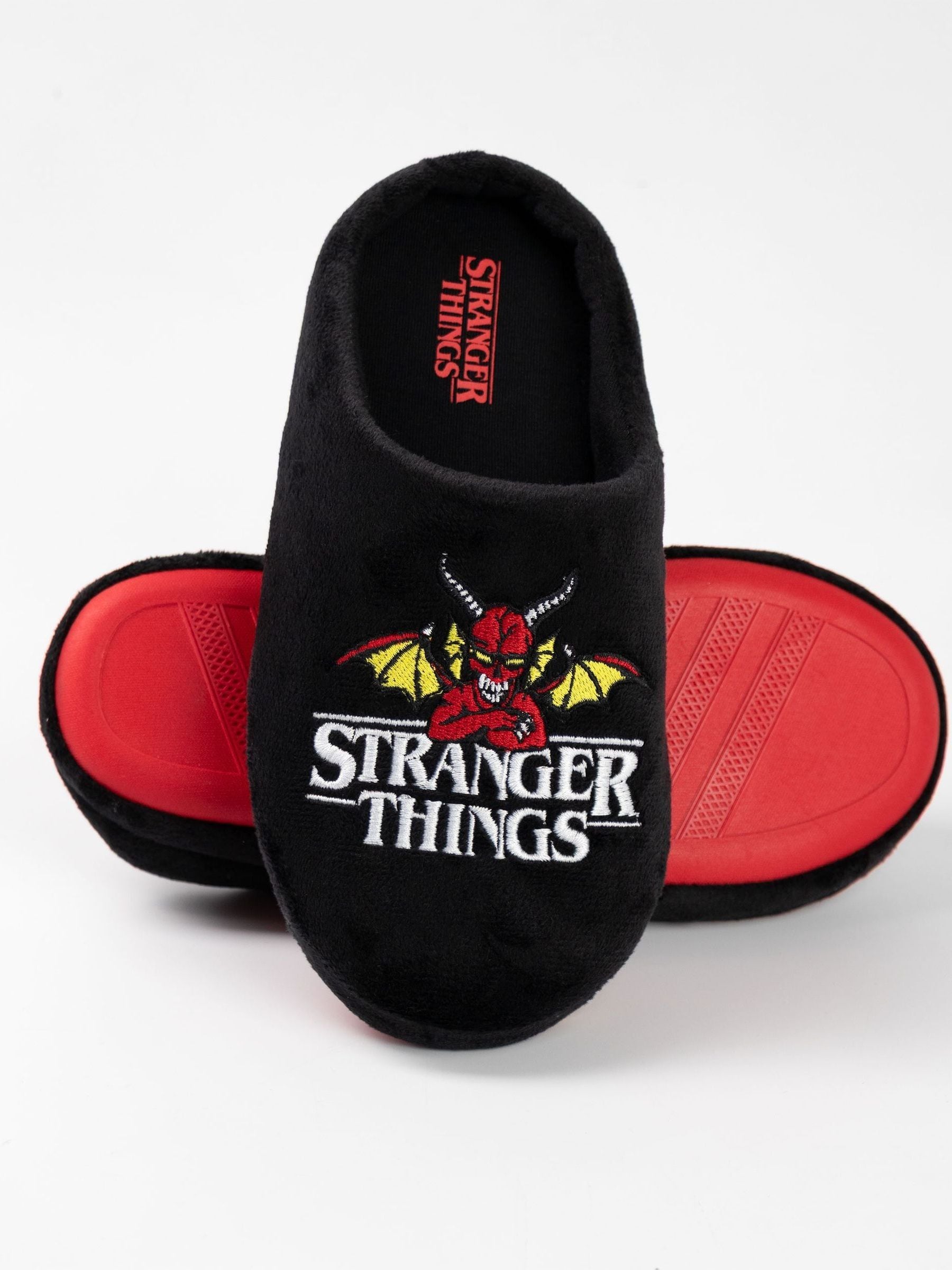 Vanilla Underground Stranger Things Mule Slippers