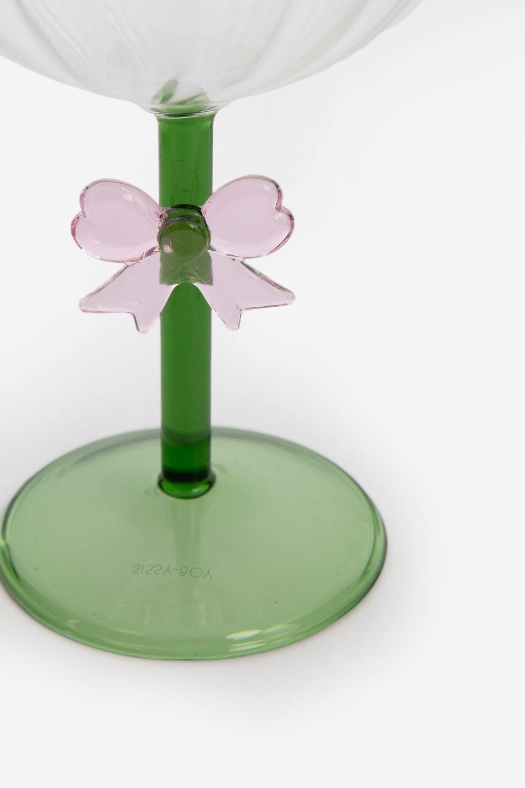 Champagneglazen met roze strikje