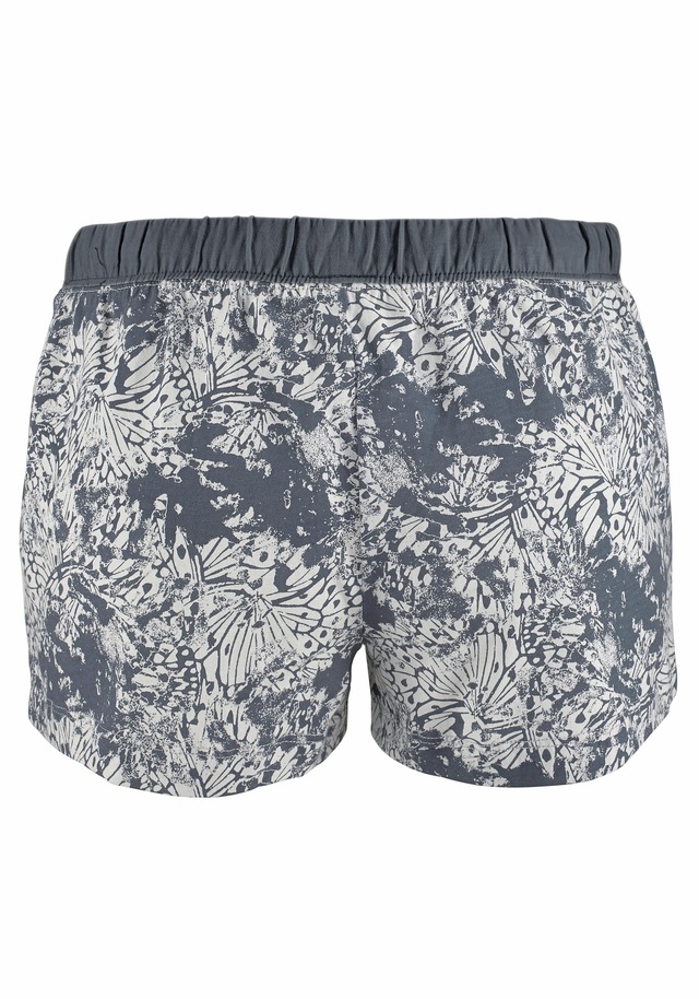 Buffalo Shorty, 2 mit gemusterter Shorts und softem Basic T-Shirt
