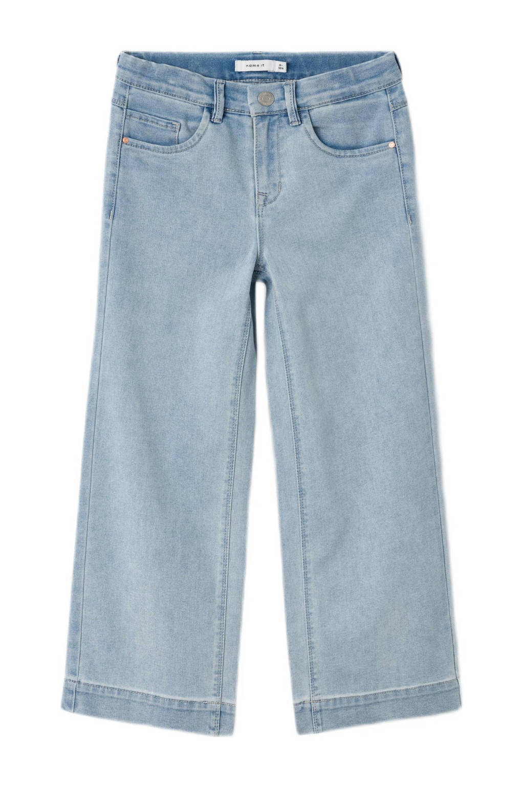NAME IT wide leg jeans NKFROSE light blue denim