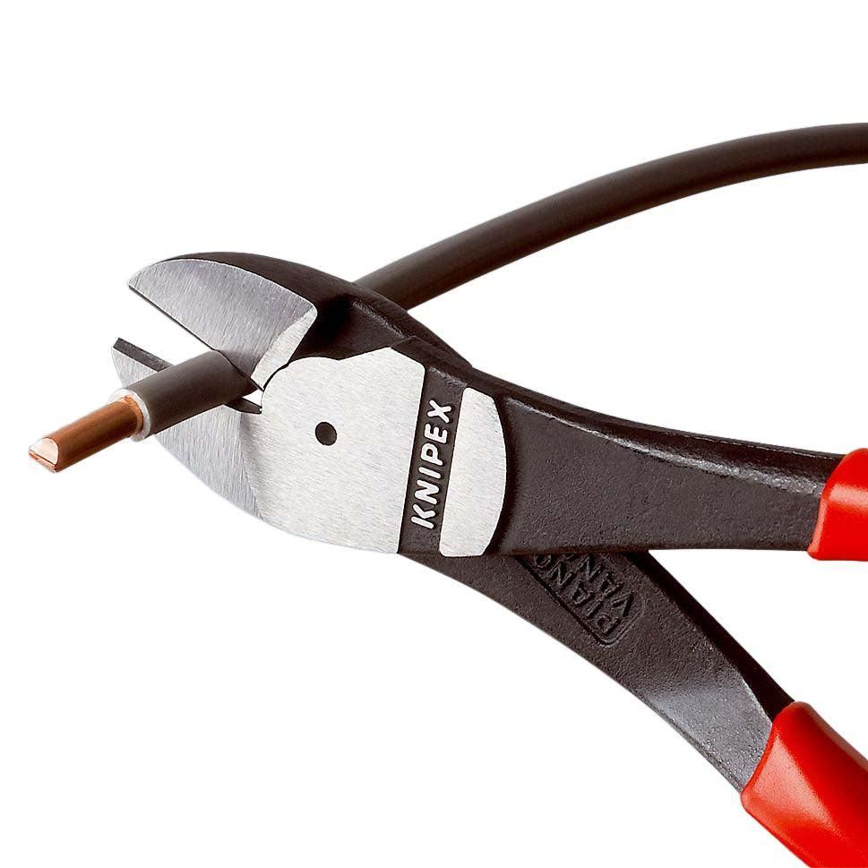 Knipex 74 12 160 Kracht-Zijsnijtang met veer 160mm