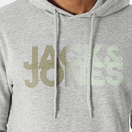 Sweat Capuche Shady Gris Chiné