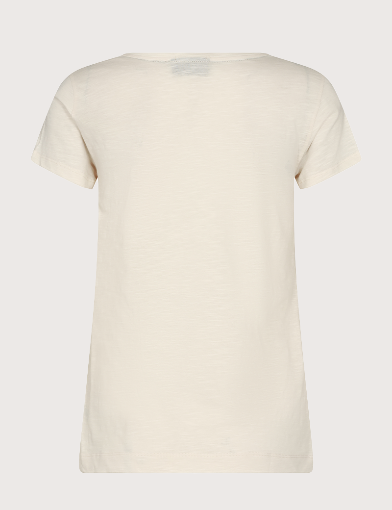 MOS MOSH T-SHIRT FEMME IMPRIMÉ MILITAIRE BEIGE