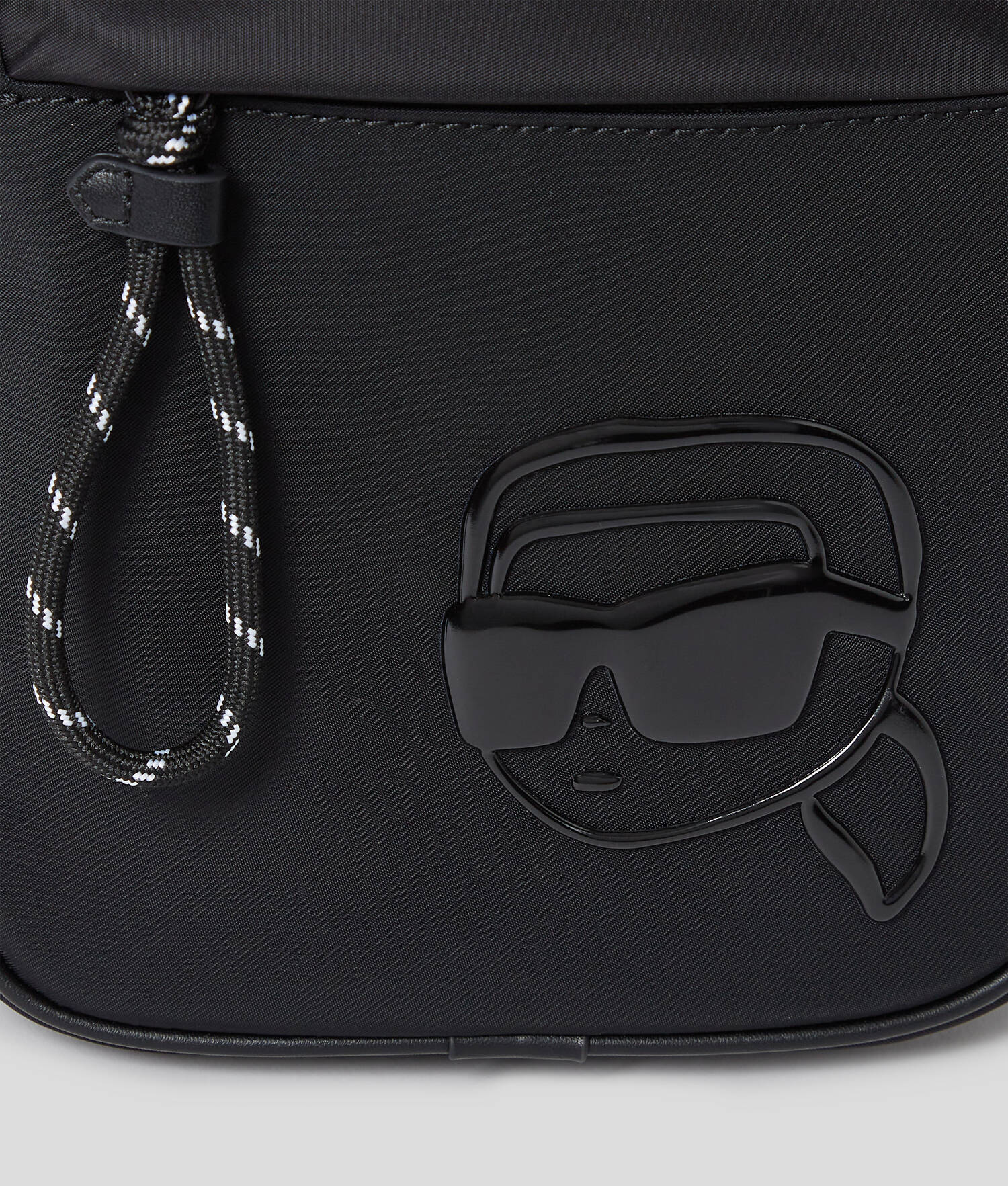 SAC BANDOULIÈRE EN NYLON - Noir