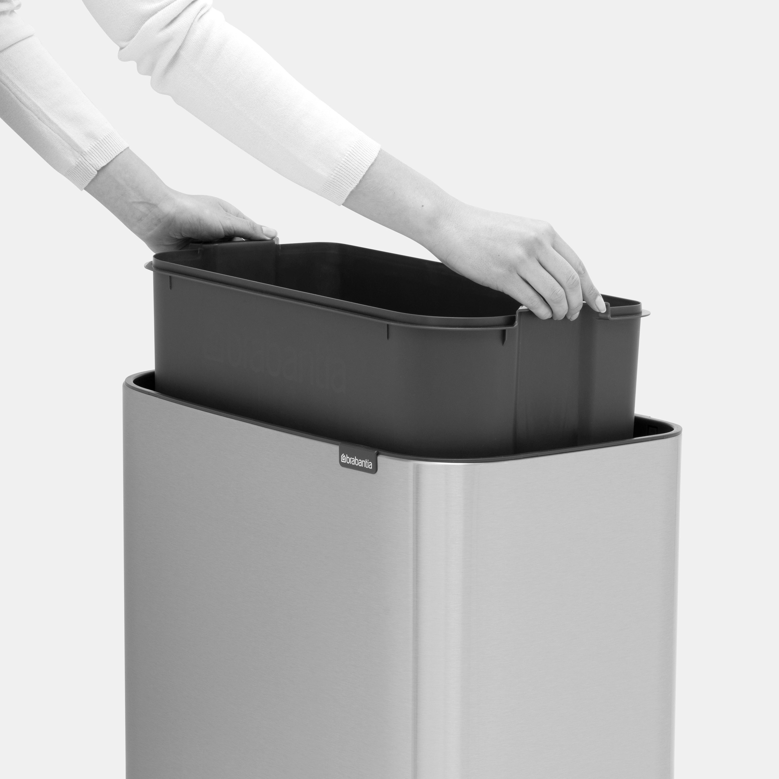 Brabantia Bo Touch Bin Afvalemmer 36 Liter Vingerafdrukvrij