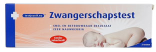 Testjezelf.nu Zwangerschapstest Midstream 2ST