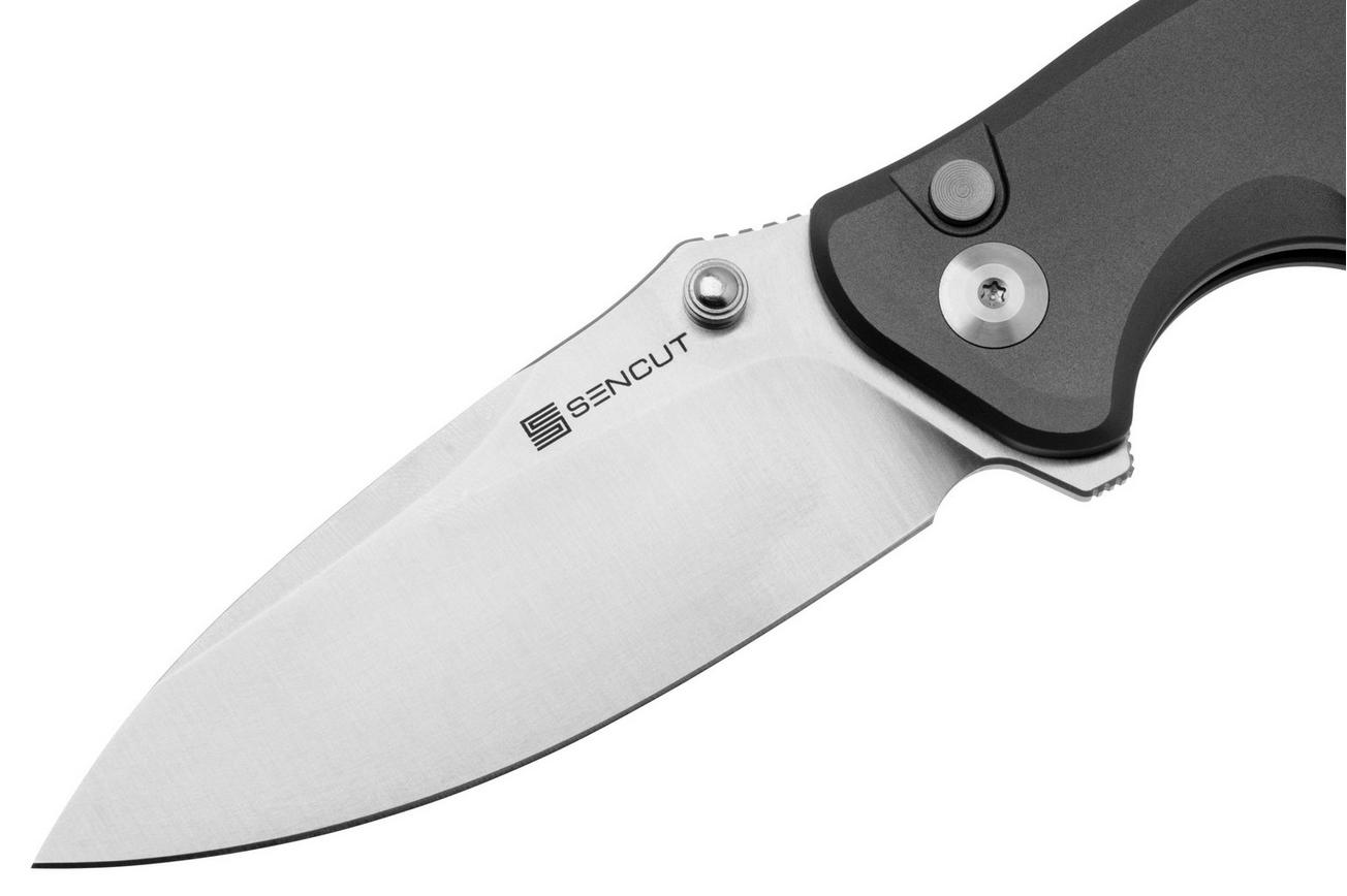 SENCUT Cybrix S23098A-2 Satin 9Cr18MoV, Gray Aluminium zakmes