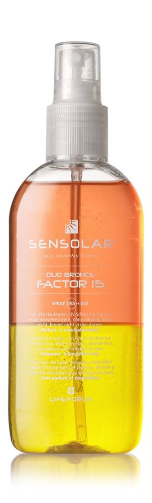 SENSOLAR Sonnenspray LSF15 ohne Emulgatoren Spr 200 ml
