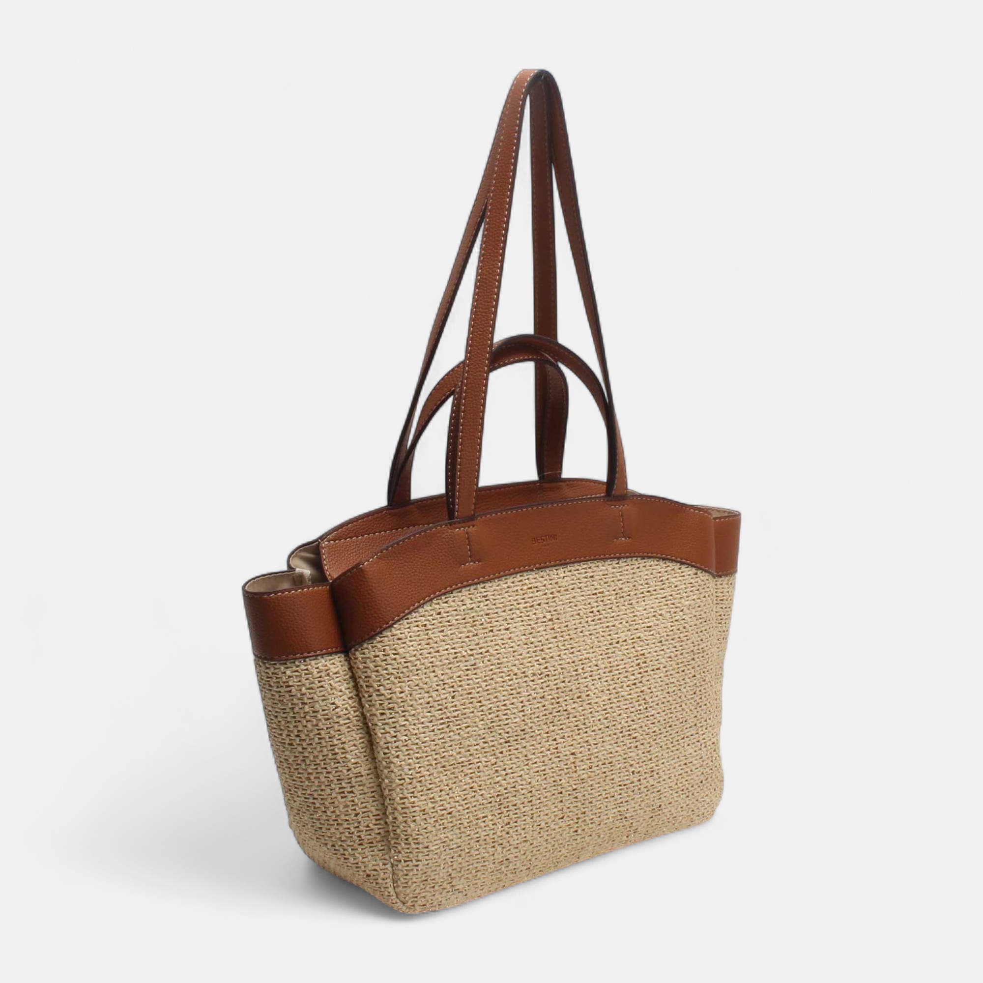 Sac à main ecru