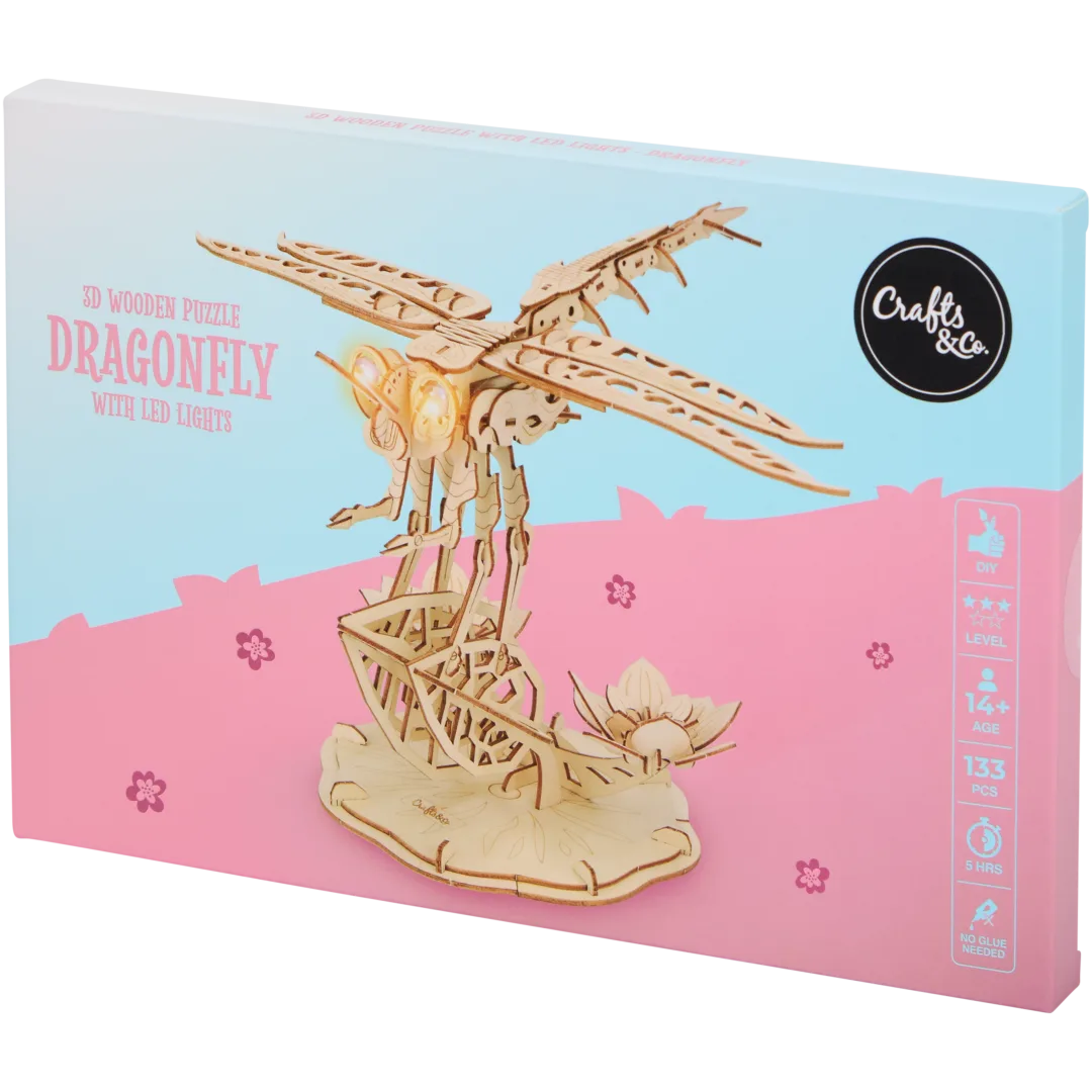 Puzzle en bois 3D LED Crafts & Co