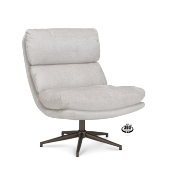 Fauteuil Lia Movie natural beige stof
