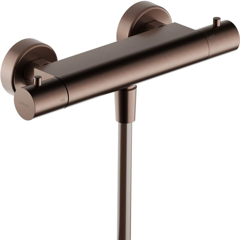 Hotbath - ACE - Thermostatische Douchekraan - Koper Geborsteld PVD