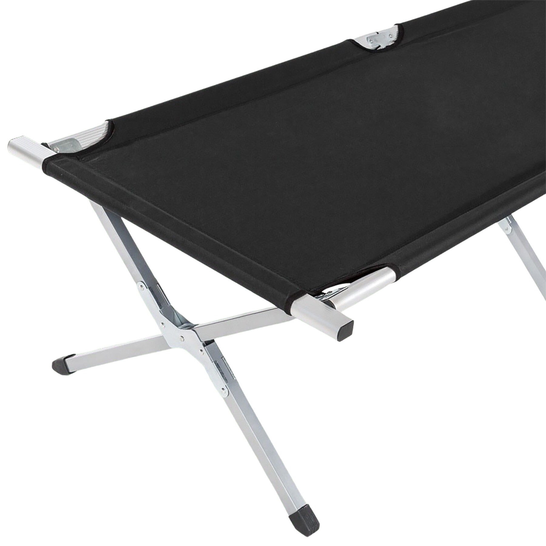 tectake® 4er Set Feldbett, mit Aluminiumgestell, Belastbarkeit 150 kg, 190 x 70 x 45 cm