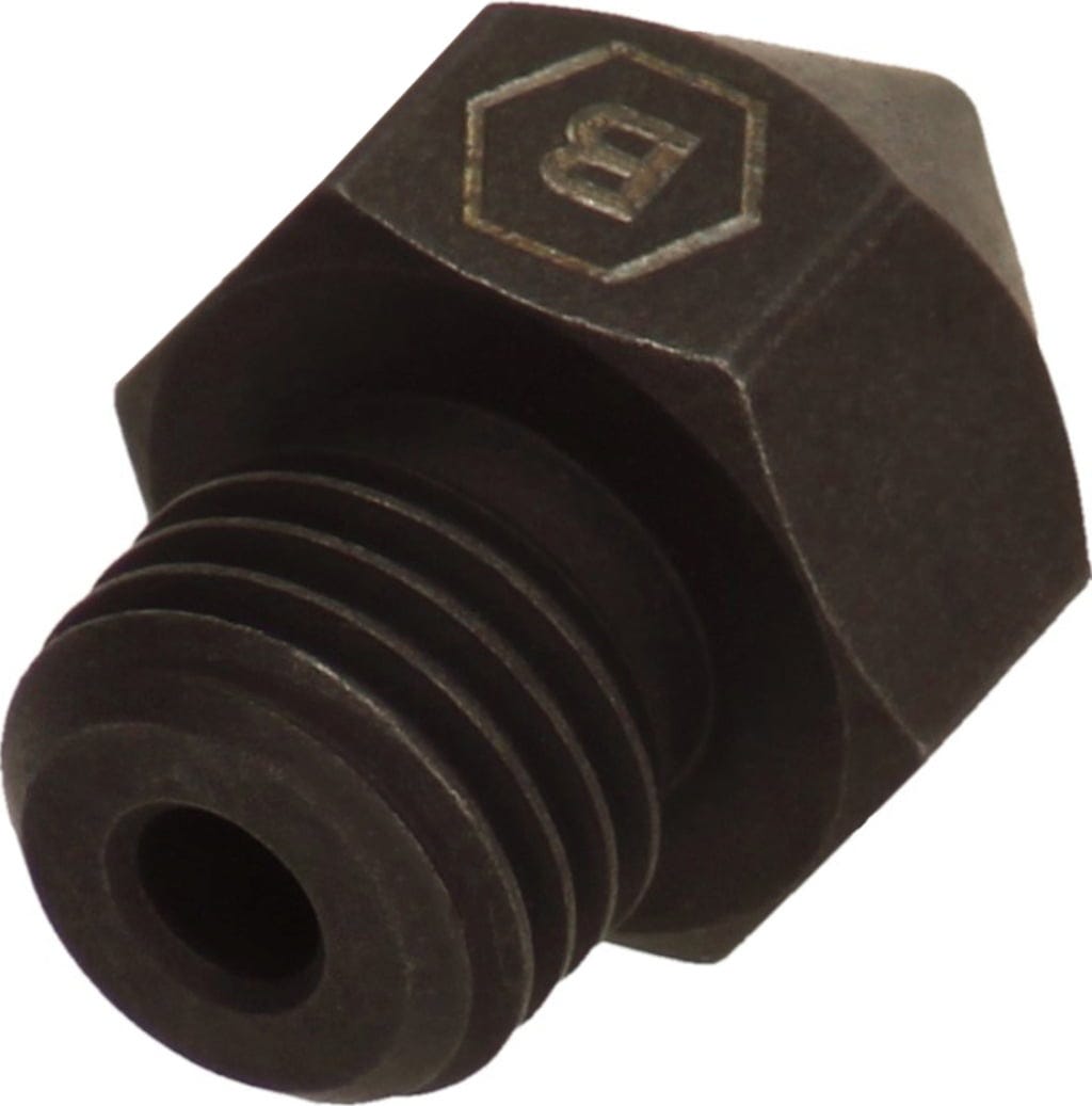 BROZZL  Düse Stahl gehärtet für CR-10S Pro, 0,8 mm    Hochfeste gehärtete Stahldüse für den Creality CR-10S Pro in verschiedenen Durchmessern