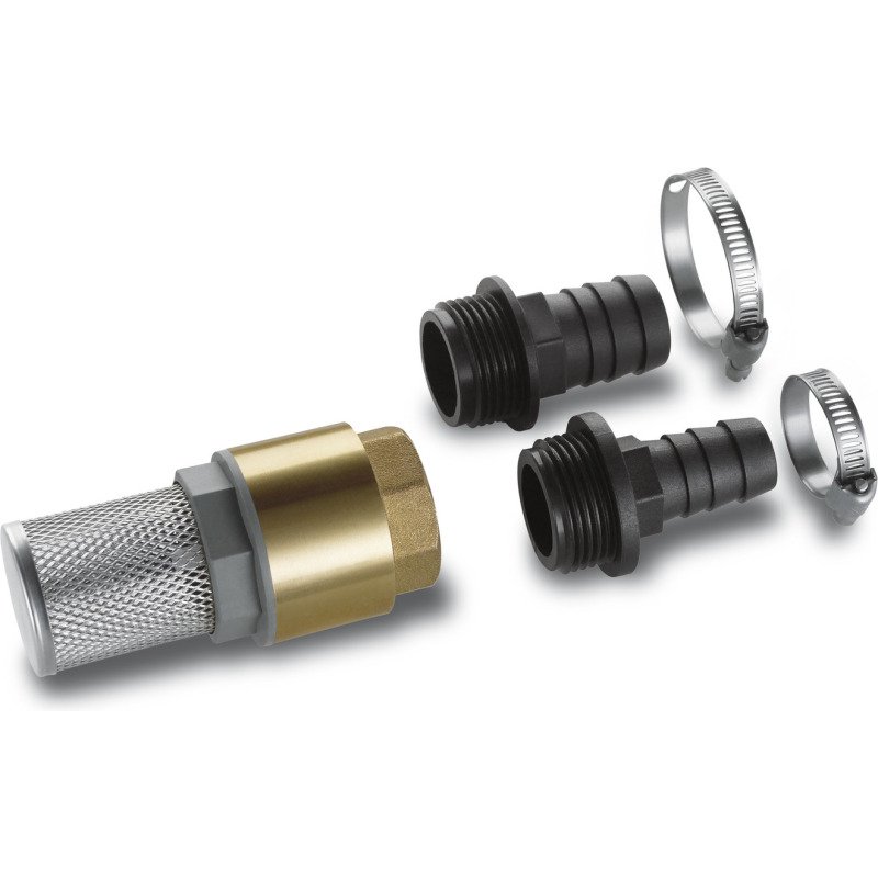 Kärcher - Kit complet crépine Inox avec clapet anti-retour + adaptateur 1