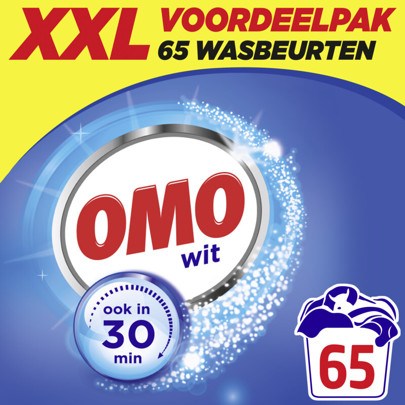 Omo Poeder wasmiddel wit