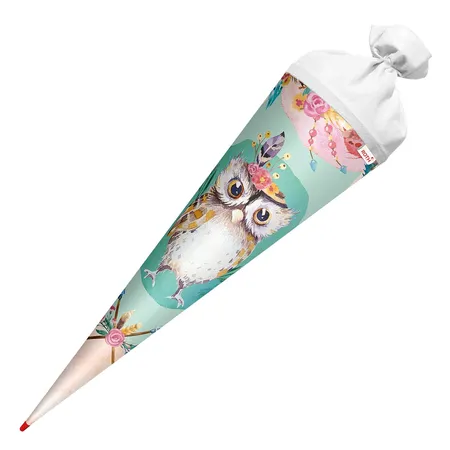 Roth Schultüte Lieselotte mit Filzverschluss, 70 cm, rund