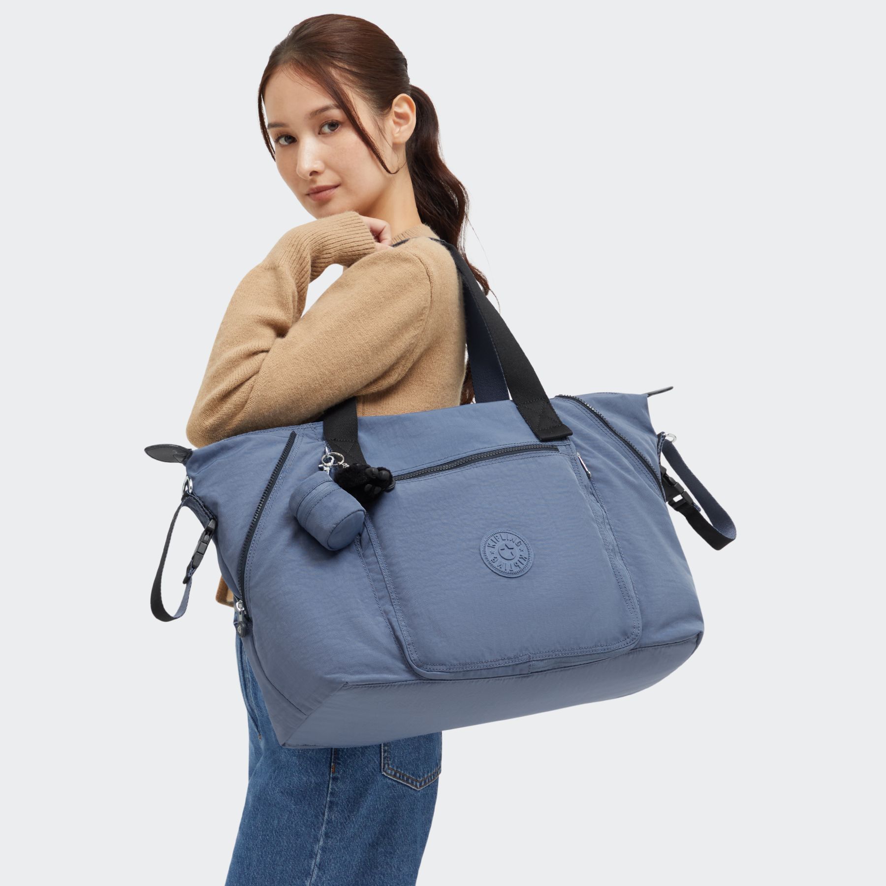 ART M BABY BAG Grand sac à langer avec matelas à langer - Blue Lover