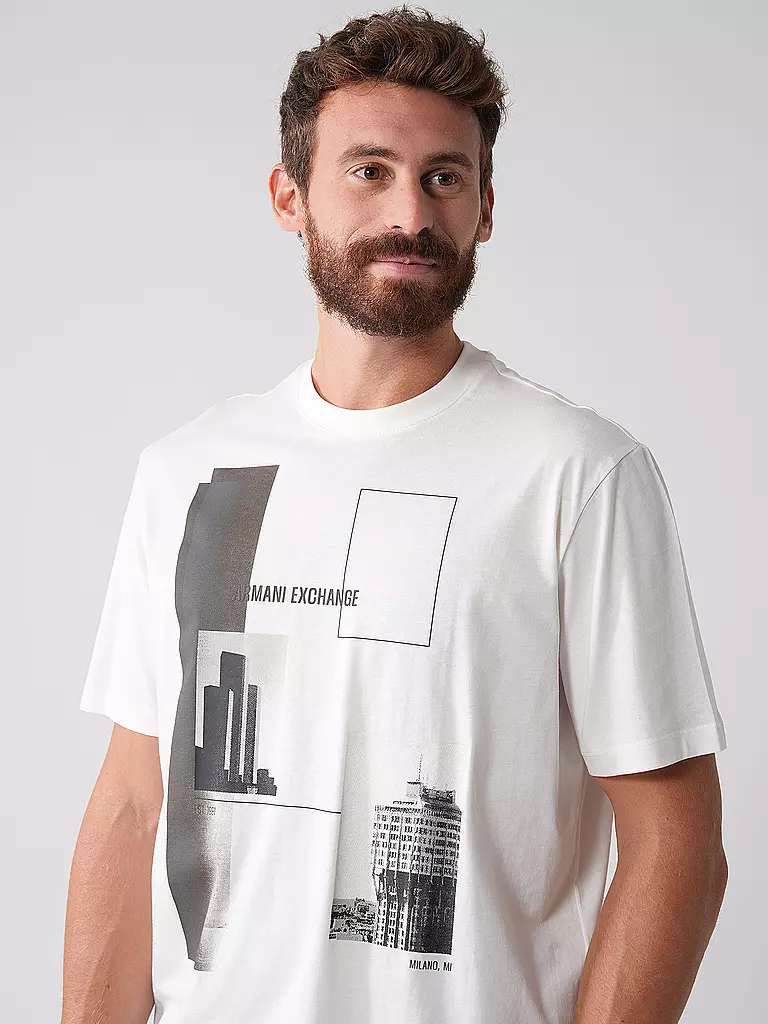 ARMANI EXCHANGE T-Shirt  creme
