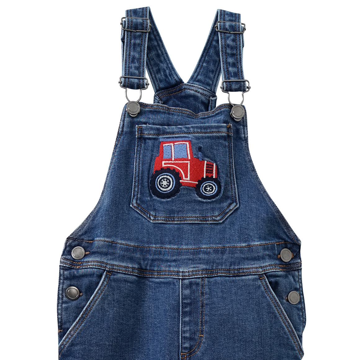 Topolino Jungen Jeanslatzhose mit Stickerei blau