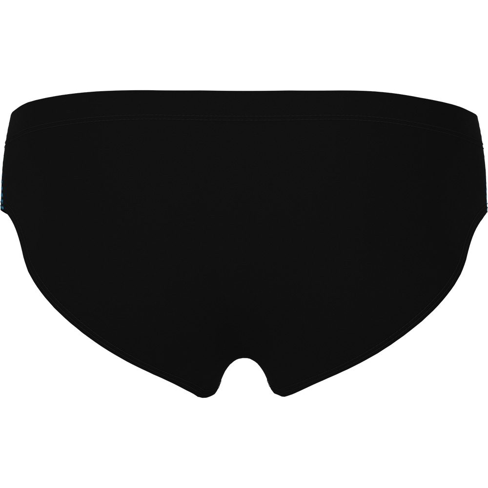 Arena Graphic Slip Badehose Herren schwarz