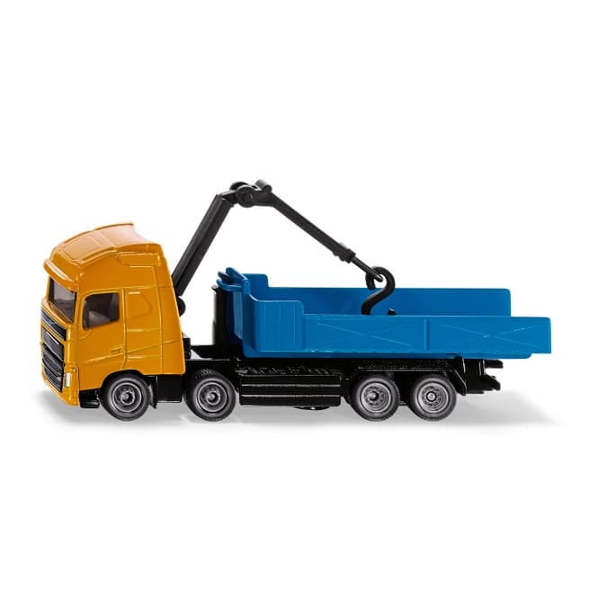 Siku Super 1683 - Volvo Abrollkipper mit Kran