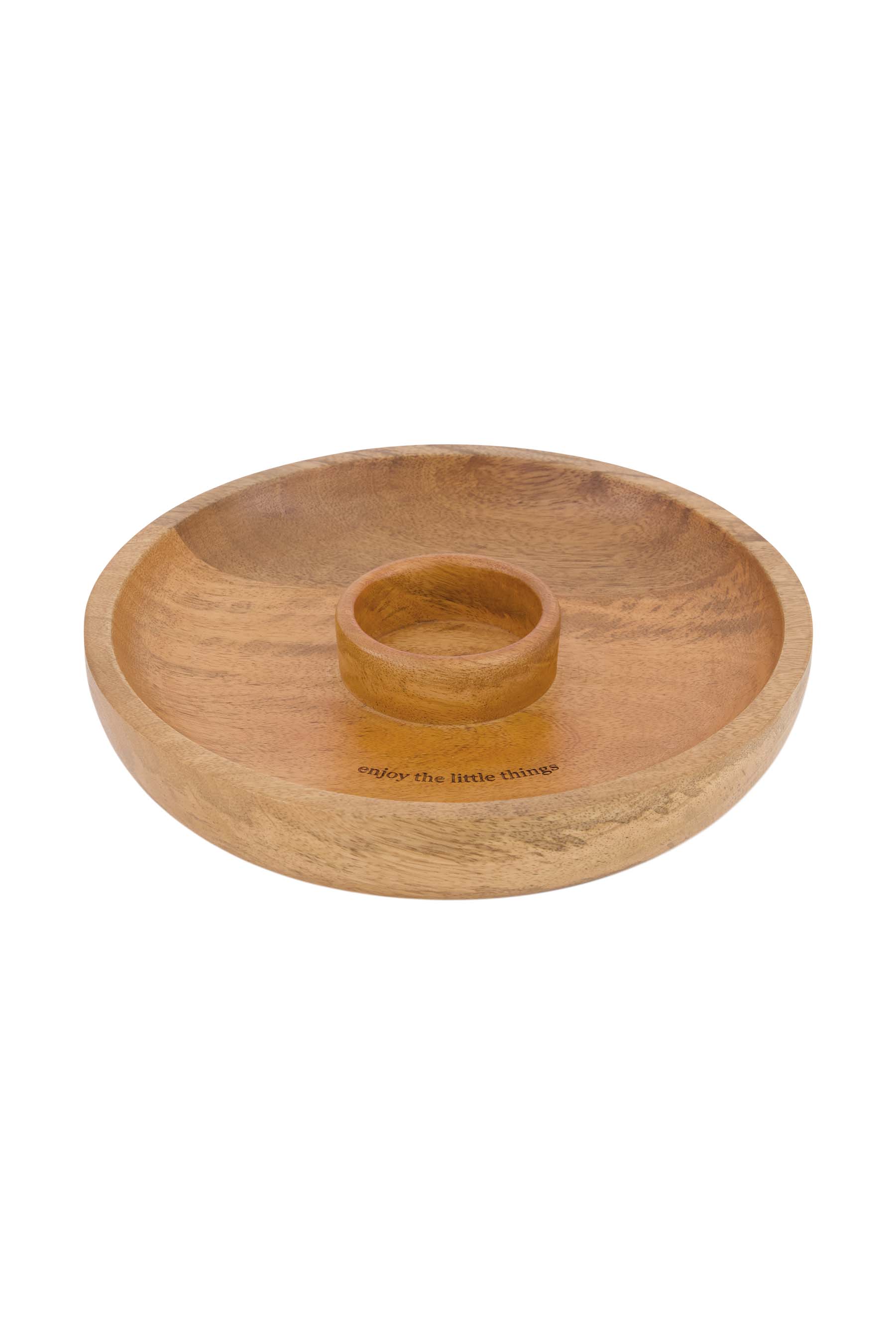 tapasschaal hout enjoy naturel