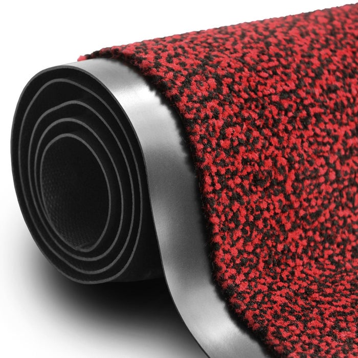 SKY vuilvangmat - deurmat voor binnen en buiten - antislip - 60 x 90 cm rood