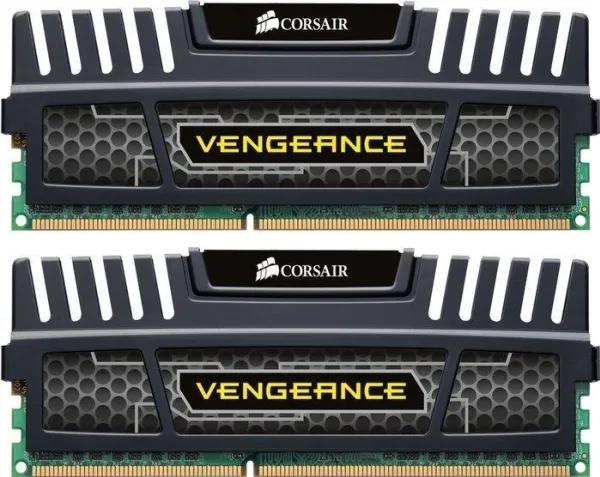 CORSAIR Vengeance - DDR3 - sæt - 16 GB: 2 x 8 GB - DIMM 240-pin - 1600 MHz / PC3-12800 - CL9 - 1.5 V - ikke bufferet - ikke-ECC
