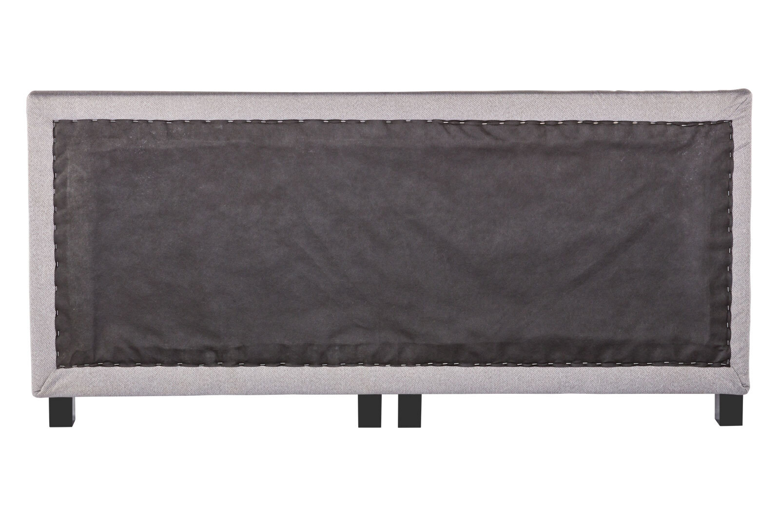 Boxspringbett Susanne Stoffbezug Silbergrau 180x200 cm