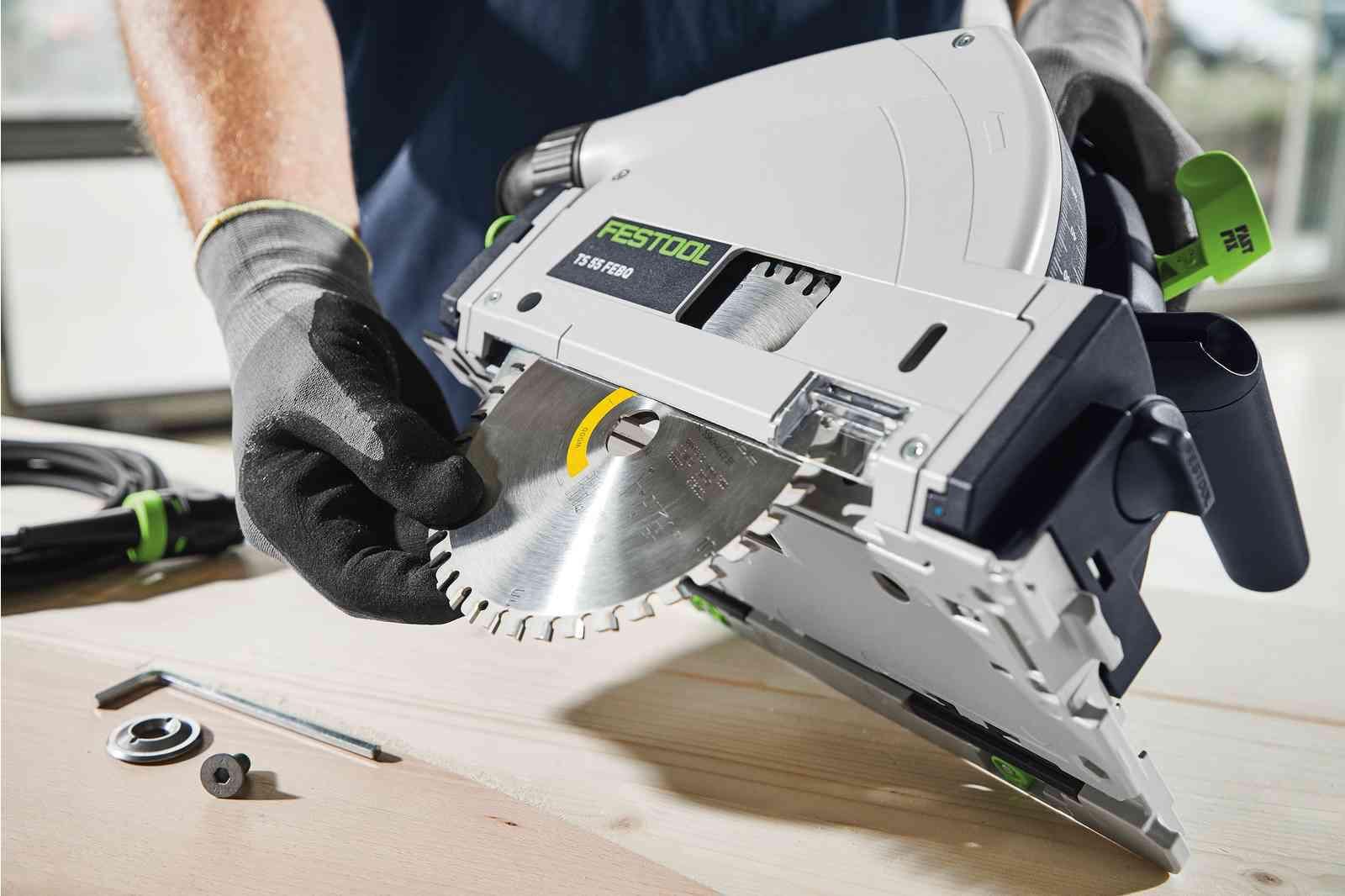 Festool TS 55 FEBQ-Plus-FS Invalzaag in Systainer   FS 1400/2 Geleiderail  - 577010