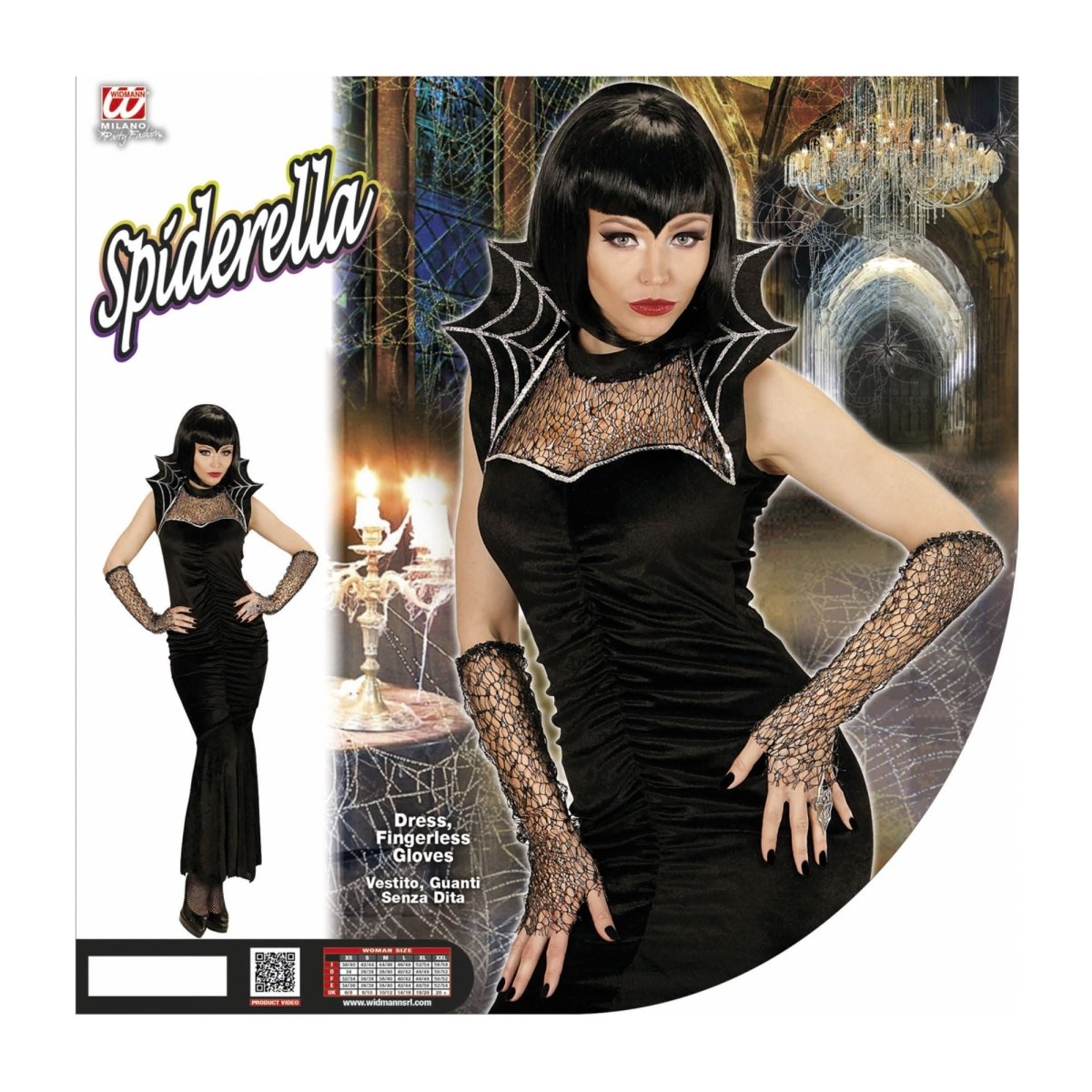 Halloween Jurk Dames Spiderella
