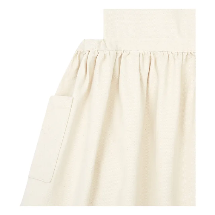 Poudre Organic Robe Denim Coton Bio Mangue | Ecru