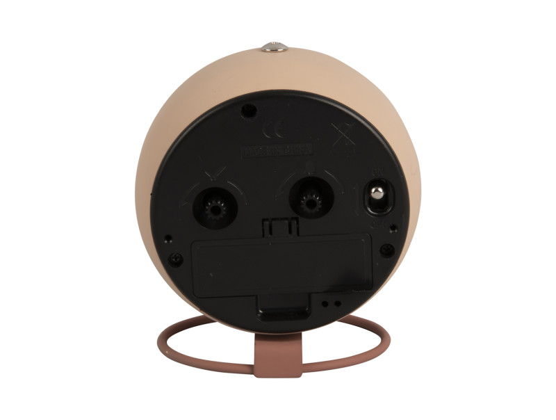 Alarm Clock Nirvana Globe KA5857GY Dark warm grey