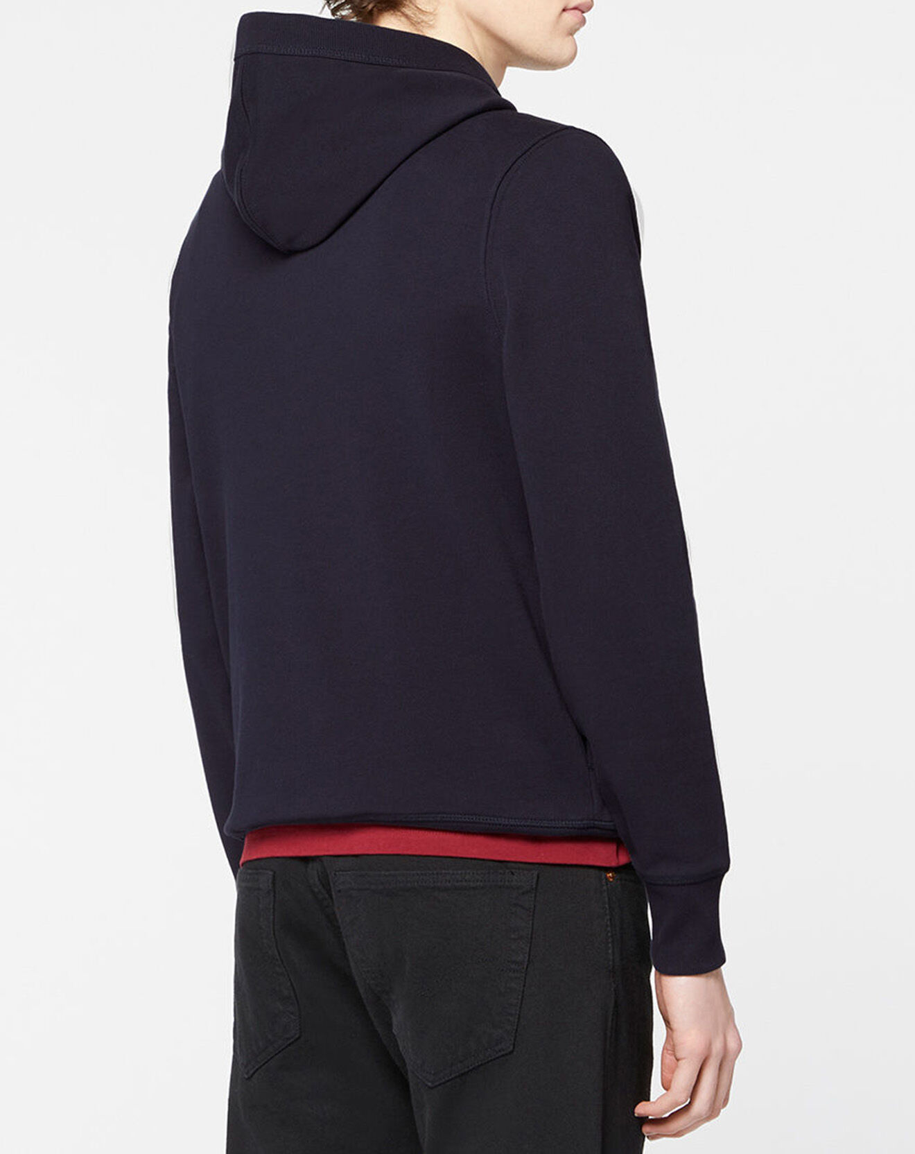 Tommy Hilfiger Sweat à capuche Large Flag bleu marine