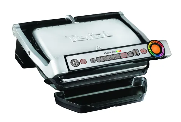 Tefal OptiGrill  GC716D12 - Grill - elektrisk - 600 cm2 - inox