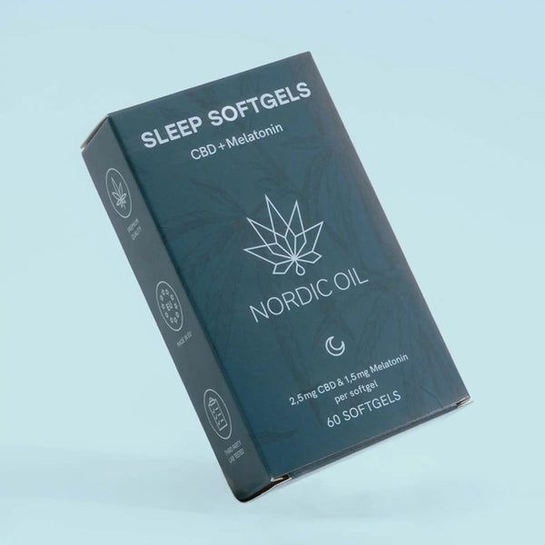 Nordic Oil CBD Softgels mit Melatonin